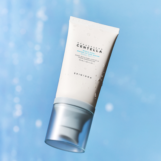 Water-fit sunscreen layered before base makeup to support hydration and glowing skin