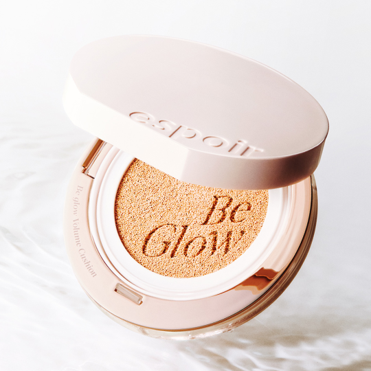 Glow skin cushion foundation designed to enhance radiance without masking natural texture, delivering dewy skin and a soft, luminous glowing skin finish.