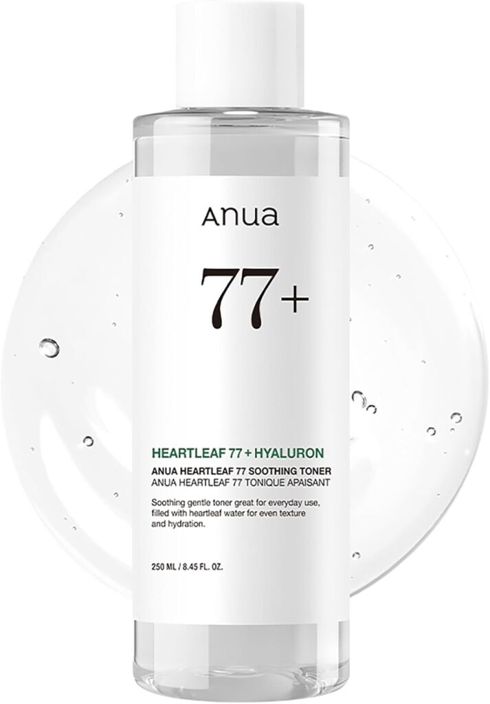 Mỹ phẩm Hàn Quốc Anua Heartleaf 77 Soothing Toner — toner làm dịu chiết xuất heartleaf