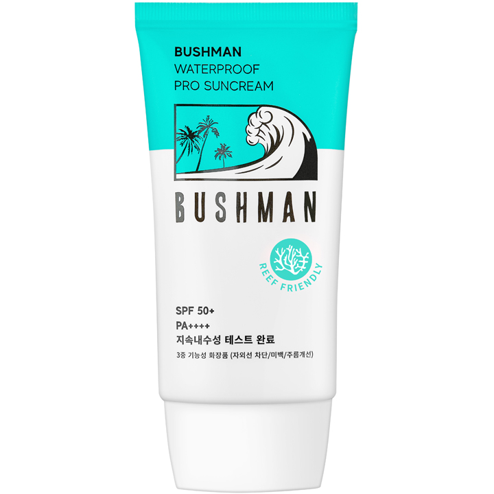 Bushman – best Korean waterproof sunscreen SPF50+