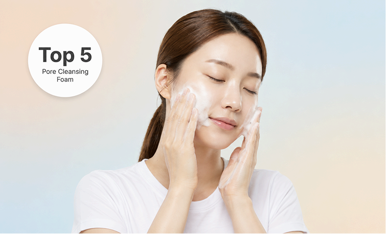 korean cleansing foam for pore