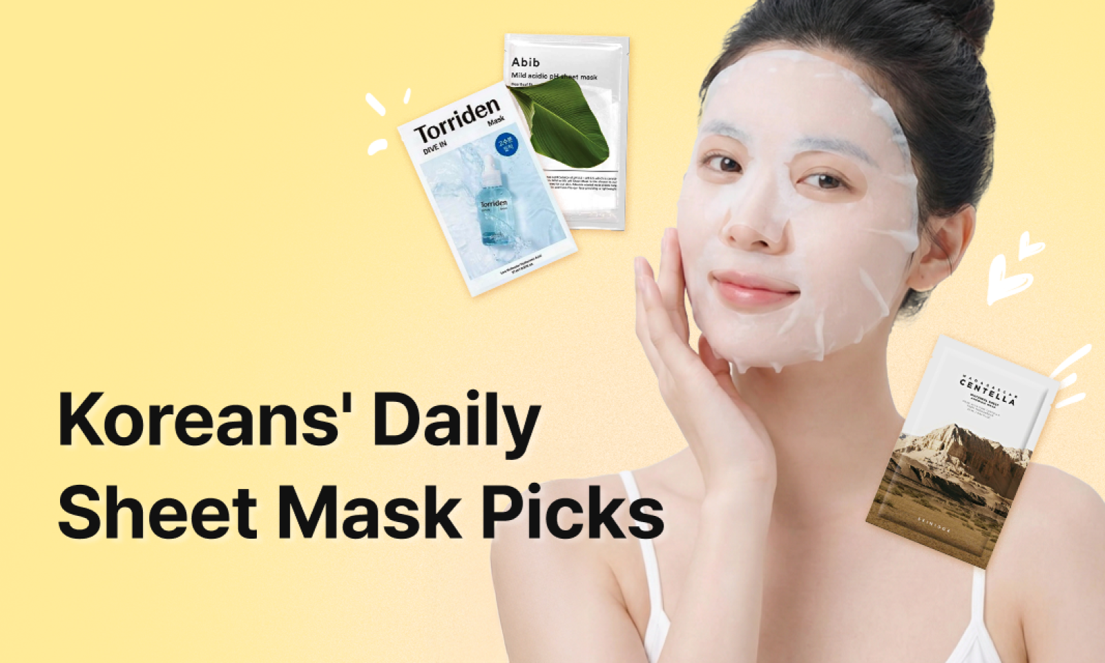 Korean sheet masks for morning skincare prep and night skin nourishment