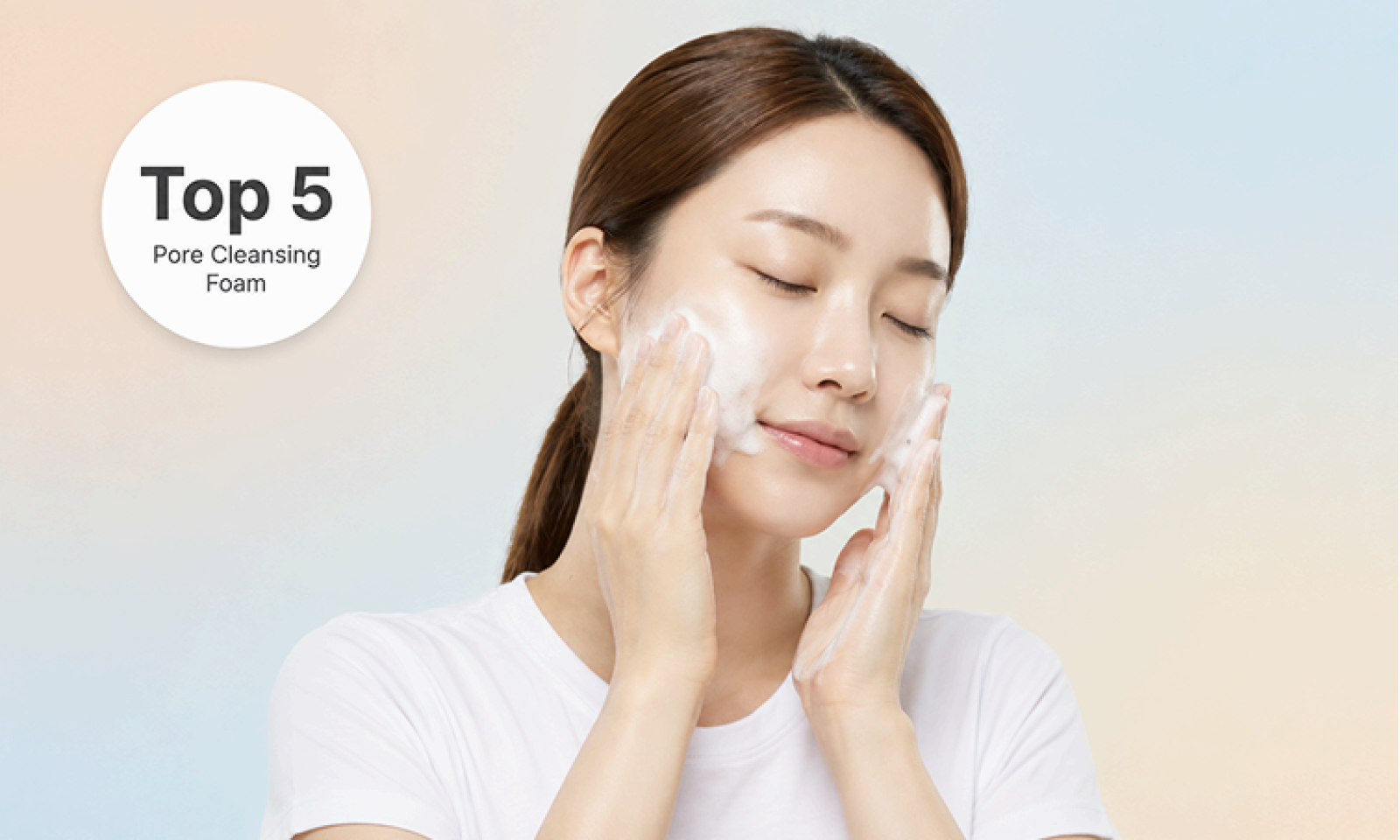 korean cleansing foam for pore