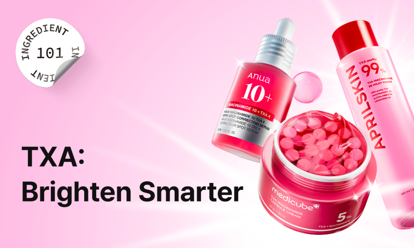 banner image of txa products